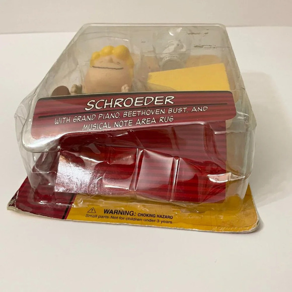 Peanuts Good ol Charlie Brown Schroeder Grand Piano Beethoven Bust Music Flaws - Picture 15 of 15